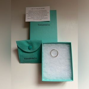 Tiffany & Co “I love you” ring, size 5.5 (retired)